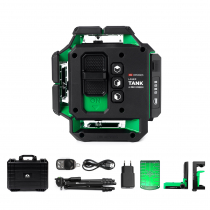 Профессиональный лазерный уровень ADA LaserTANK 4-360 GREEN Ultimate Edition (Зеленый луч) Арт. А00632