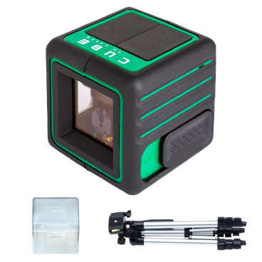Лазерный уровень ADA Cube 3D Green Professional Edition Арт. А00545 (Зеленый луч)_1