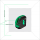 Лазерный уровень ADA ARMO 2D GREEN Professional Edition Арт. А00575 (Зеленый луч)_2