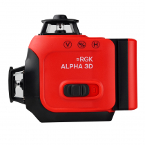 Лазерный уровень RGK ALPHA 3D с зеленым лучом Арт. 722866