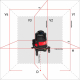 Уровень лазерный ADA ULTRALINER 360 4V Арт. А00469_4