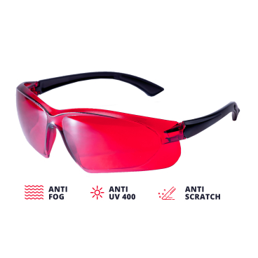 Очки лазерные для усиления видимости красного лазерного луча ADA VISOR RED Laser Glasses Арт. А00126_2