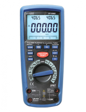 Мультиметр CEM DT-9985 цифровой, мегаомметр Арт. 481127_50