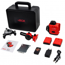 Лазерный уровень RGK ALPHA 3D с зеленым лучом Арт. 722866