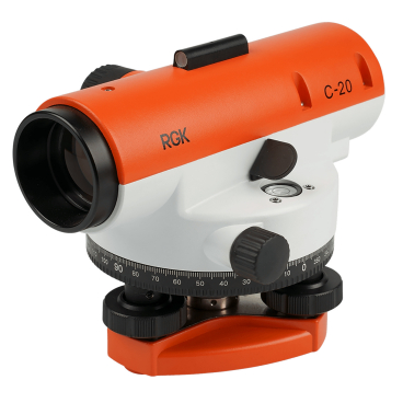 Комплект нивелир оптический RGK C-20 + AMO S5 + RGK S6-N Арт. 752213_4